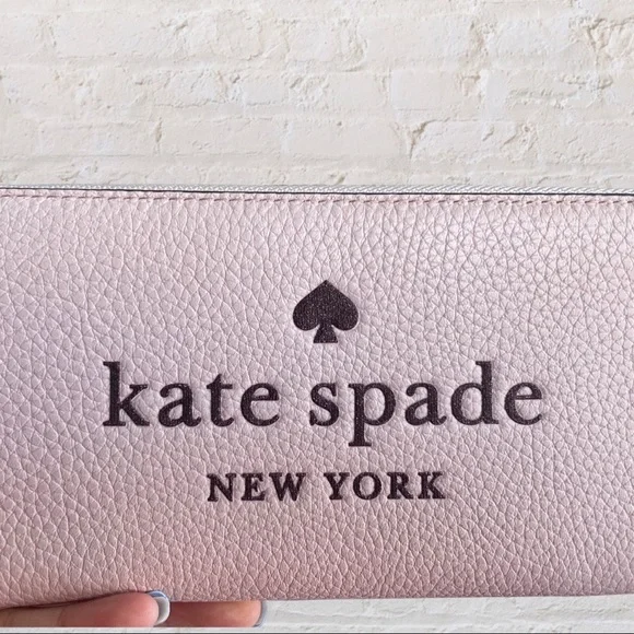 NWT Kate Spade Glitter on large continental wallet - Picture 3 of 16